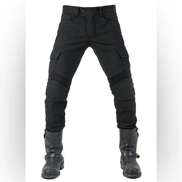 Uglybros Motorpool Black Motorcycle Riding Jeans